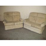 A PARKER KNOLL 2 PIECE SUITE