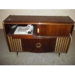 A VINTAGE RADIOGRAM WITH A GARRARD RECORD DECK