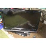 SONY BRAVIA 32 INCH FLAT SCREEN TV AND REMOTE