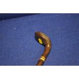 ANTIQUE GOLF CLUB SUNDAY WALKING STICK