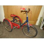 A RETRO PASHLEY 'PICKLE' CHILDS TRIKE