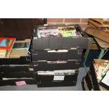 FIVE LARGE TRAYS OF HARDBACK BOOKS ON MILITARY