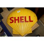 ***A LARGE SHELL LOGO H 39 CM, W 41 CM**