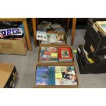 FOUR LARGE TRAYS OF HARDBACK BOOKS ON ART