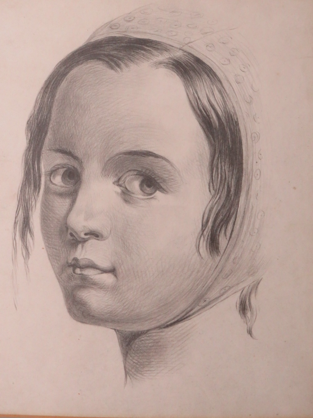 EIGHT VARIOUS 19TH CENTURY PORTRAIT STUDIES OF MEN & WOMEN, some in the Old Master style and one - Image 5 of 10