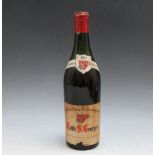 1 BOTTLE OF 1961 NUITS ST GEORGE BY LEON GRIVLET-CUSSET - MID TO BOTTOM SHOULDER