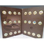A COLLECTION OF WINDSOR MINT PROOF COINS MOST FAMOUS SHIPS OF THE WORLD, 24 coins contained in a