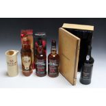 2 BOTTLES OF WHYTE & MACKAY SPECIAL BLENDED SCOTCH WHISKY, together with 1 bottle of Grant's whisky,