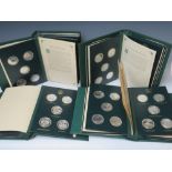 THE MOUNTBATTEN MEDALLIC HISTORY OF GREAT BRITAIN & THE SEA LIMITED EDITION SET OF FOUR EMBOSSED
