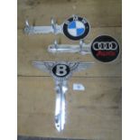 ***THREE ALUMINIUM KEY HOLDERS**