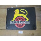 ***A BRITISH RAILWAYS LION PLAQUE**