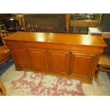 A LARGE MODERN CHERRY SIDEBOARD W-181 CM