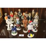 A COLLECTION OF FIFTEEN ROBERT HARROP COUNTRY COMPANIONS DOG FIGURES