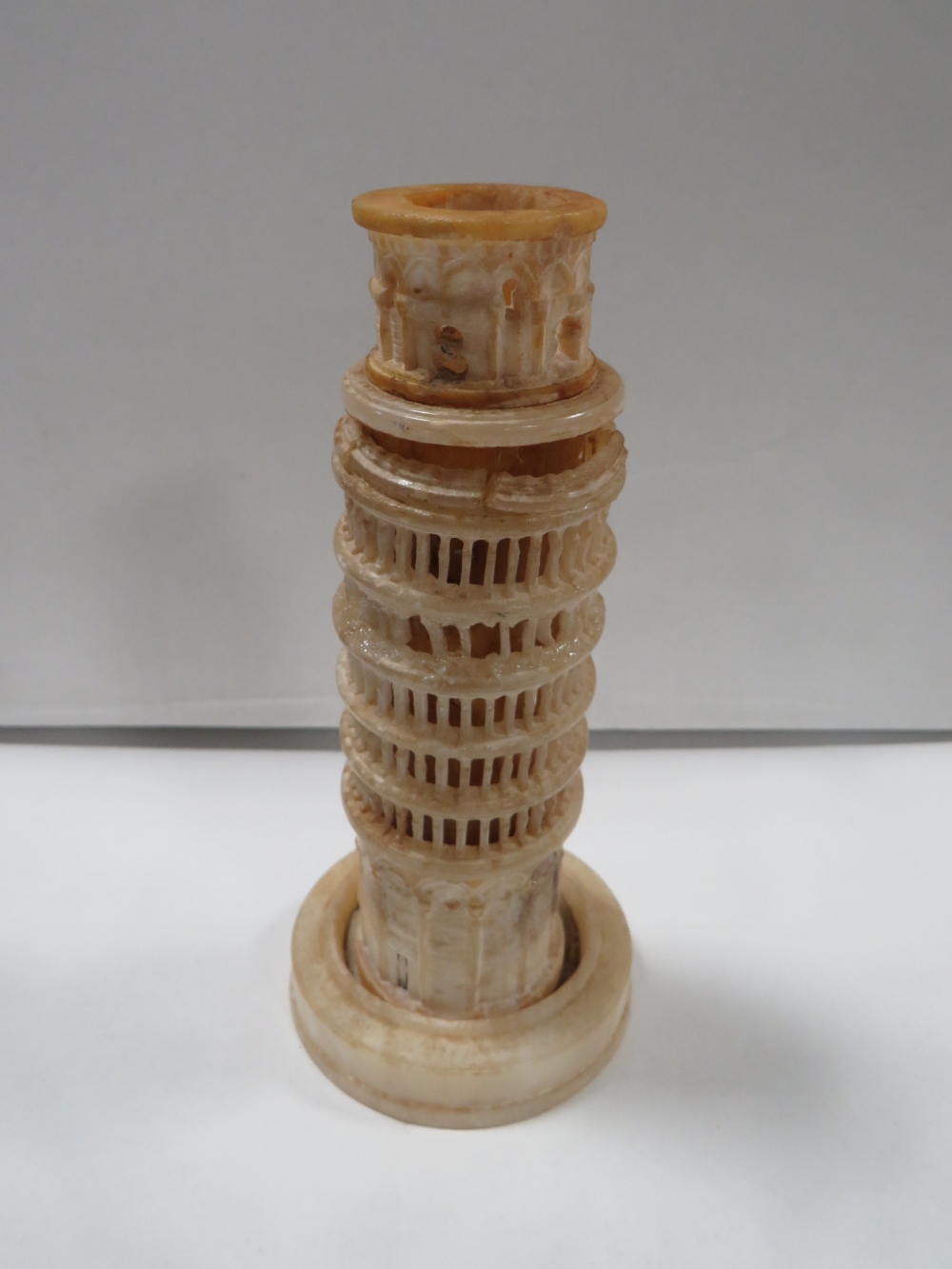 A GRAND TOUR STYLE MODEL OF THE LEANING TOWER OF PISA A/F - Image 3 of 3