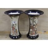 A PAIR OF VINTAGE ORIENTAL VASES