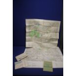 WW2 BOMBING MAP AND PHOTOGRAPH PACK IN ORIGINAL FOLDER OF LONDON DATED 1ST OF SEPTEMBER 1940-