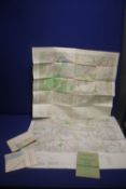 WW2 BOMBING MAP AND PHOTOGRAPH PACK IN ORIGINAL FOLDER OF LONDON DATED 1ST OF SEPTEMBER 1940-