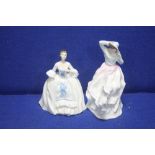TWO ROYAL DOULTON FIGURINES VERONICA AND KELLY