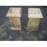 TWO CHIMNEY POTS