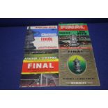 A 1970 CHELSEA V LEEDS CUP FINAL PROGRAMME TOGETHER WITH A 1970 CUP FINAL REPLAY PROGRAMME, 1971