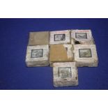 A QUANTITY OF MAGIC LANTERN SLIDES TO INCLUDE WORLD WAR