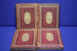 FOUR VOLUMES OF COUNTY SEATS OF THE NOBLE MEN AND GENTLEMEN OF GREAT BRITAIN AND IRELAND