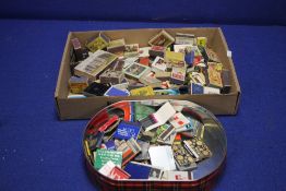 A COLLECTION OF ASSORTED MATCHBOXES