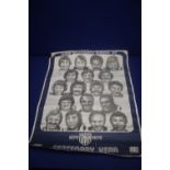 A SIGNED WEST BROMWICH ALBION 1978/1979 SQUAD POSTER TO INCLUDE LAURI CUNNINGHAM, RON ATKINSON,