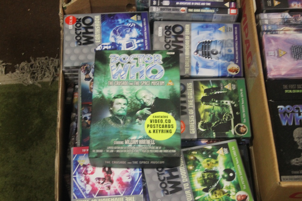 TWO BOXES OF DR WHO DVDS AND BOX SETS - Image 3 of 3