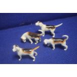 FOUR BESWICK TERRIERS