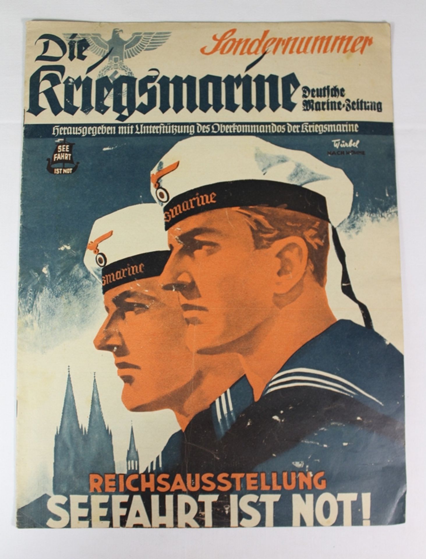Sonderausgabe "Die Kriegsmarine - Reichsaustellung Seefahrt ist Not!"