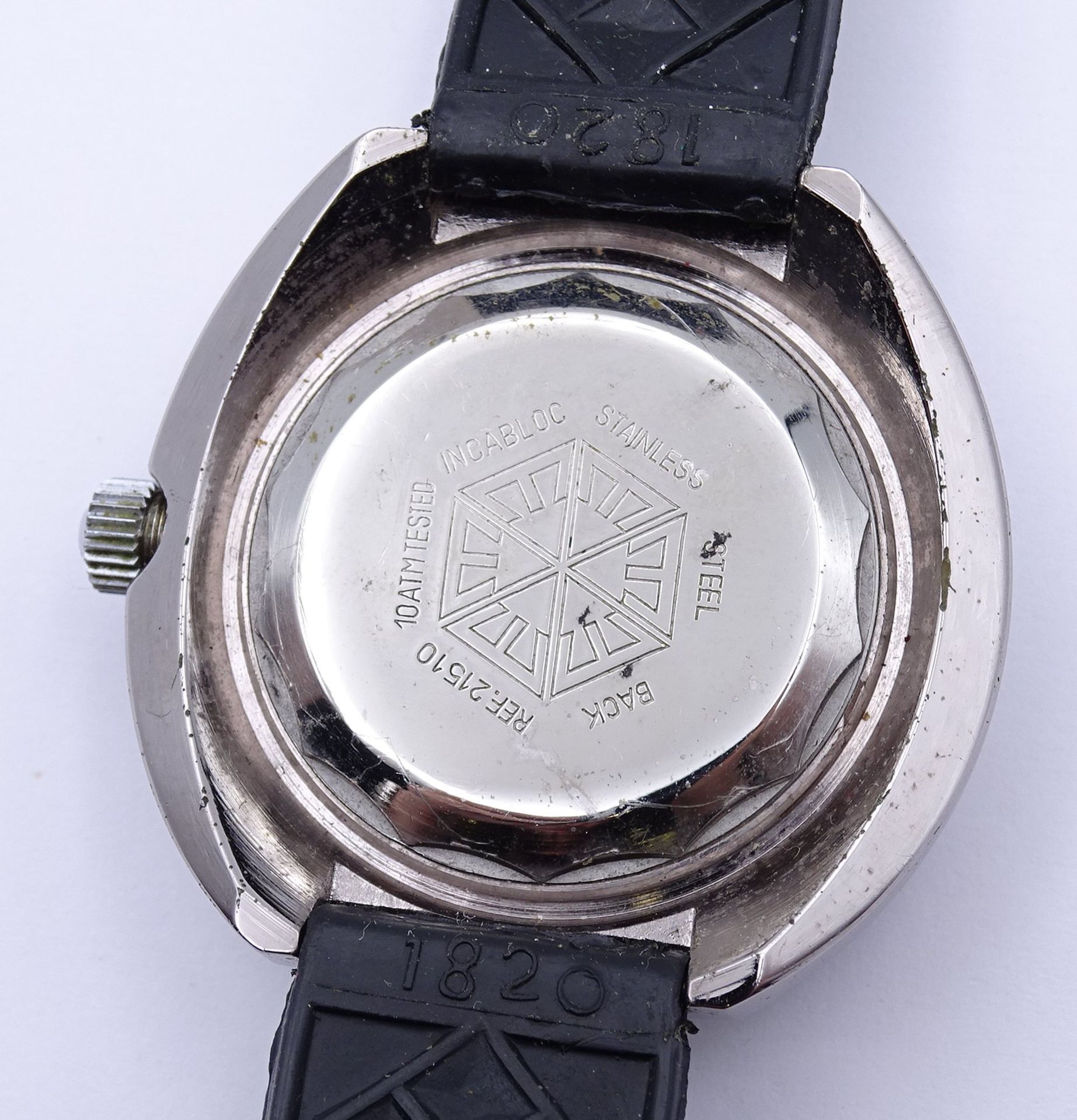 Bastler Armbanduhr Zifferblatt"Ermano" quartz - Zusammenbau mit Automatikwerk "Kotana", Werk läuft, - Bild 4 aus 4