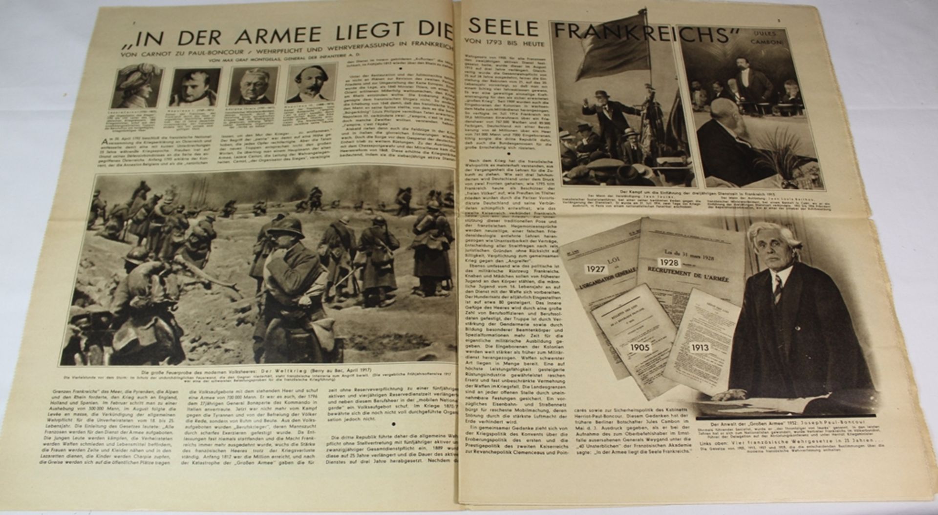 Sonderausgabe der Kölnischen Illustrierten Zeitung - Frankreich in Waffen - Bild 2 aus 3