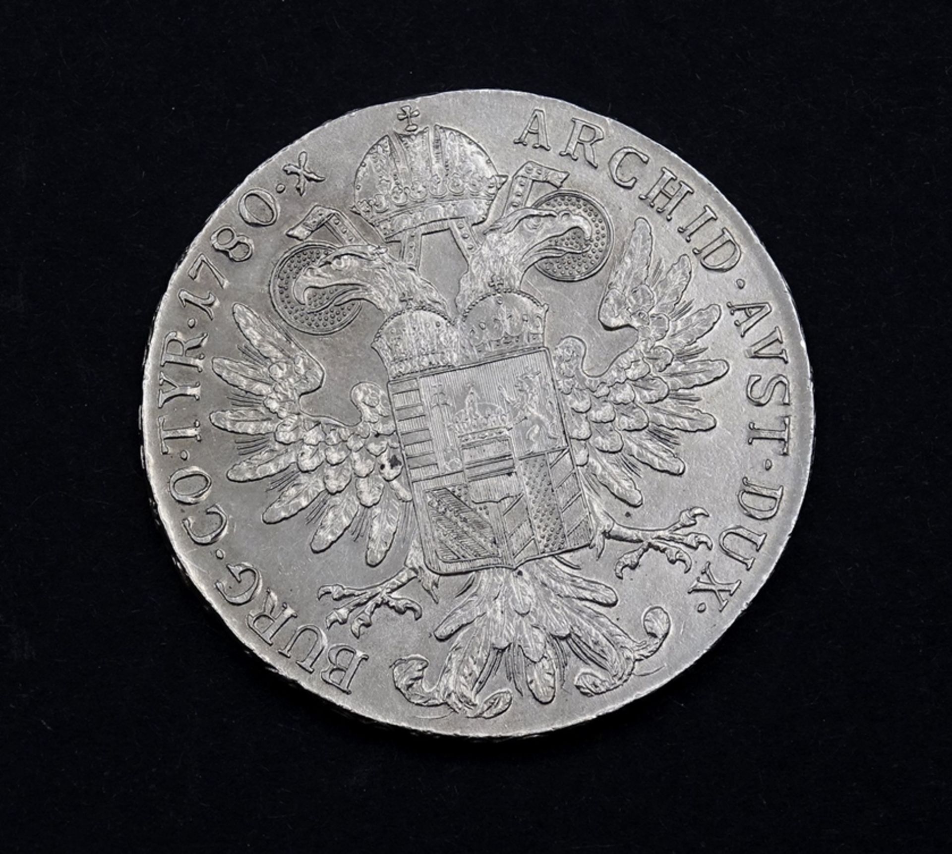 Maria Theresien Taler , Silber , Nachprägung, D- 40mm, 28,00g. - Bild 2 aus 2