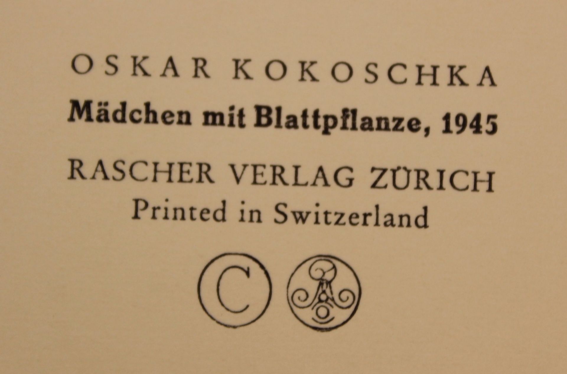 Mappenwerk, Oskar Kokoschka, kompl., Zürich 1948. - Bild 9 aus 10