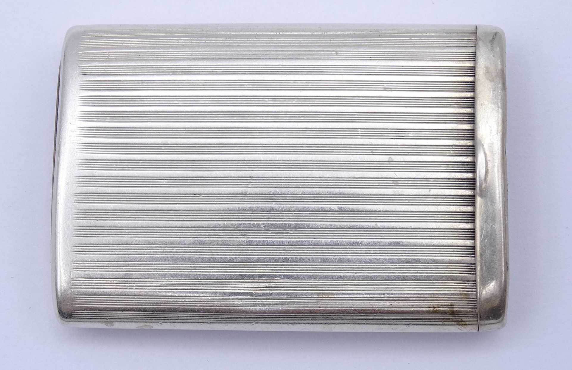 Streichholzschachtel Silber 0.830 DRGM,  42,4g., 6x4cm - Bild 2 aus 5