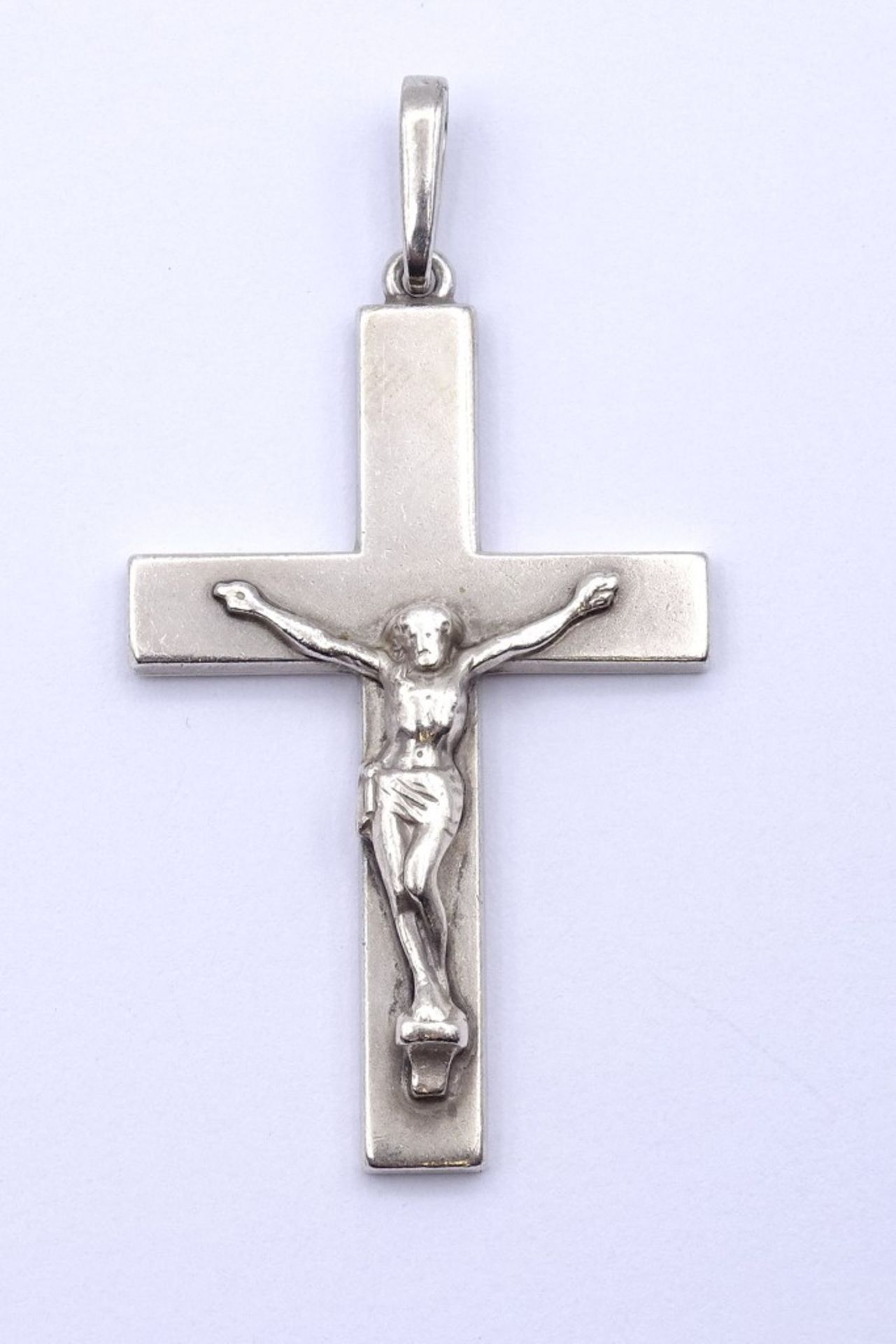 Kreuz Anhänger, Silber, L- 5,3cm, 8,6g.