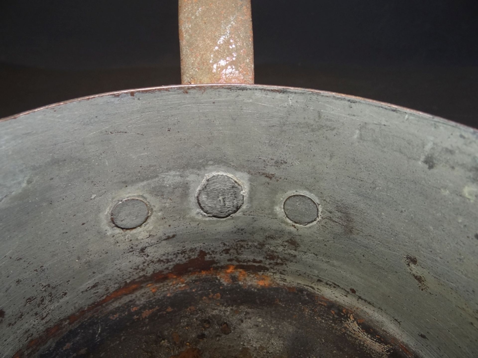 Kupfer Topf mit Eisenstiel, D-15 cm - Bild 3 aus 4