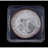 5 Dollars 1990 1 OZ Feinsilber 0.999 - The australian Kookaburra, gekapselt