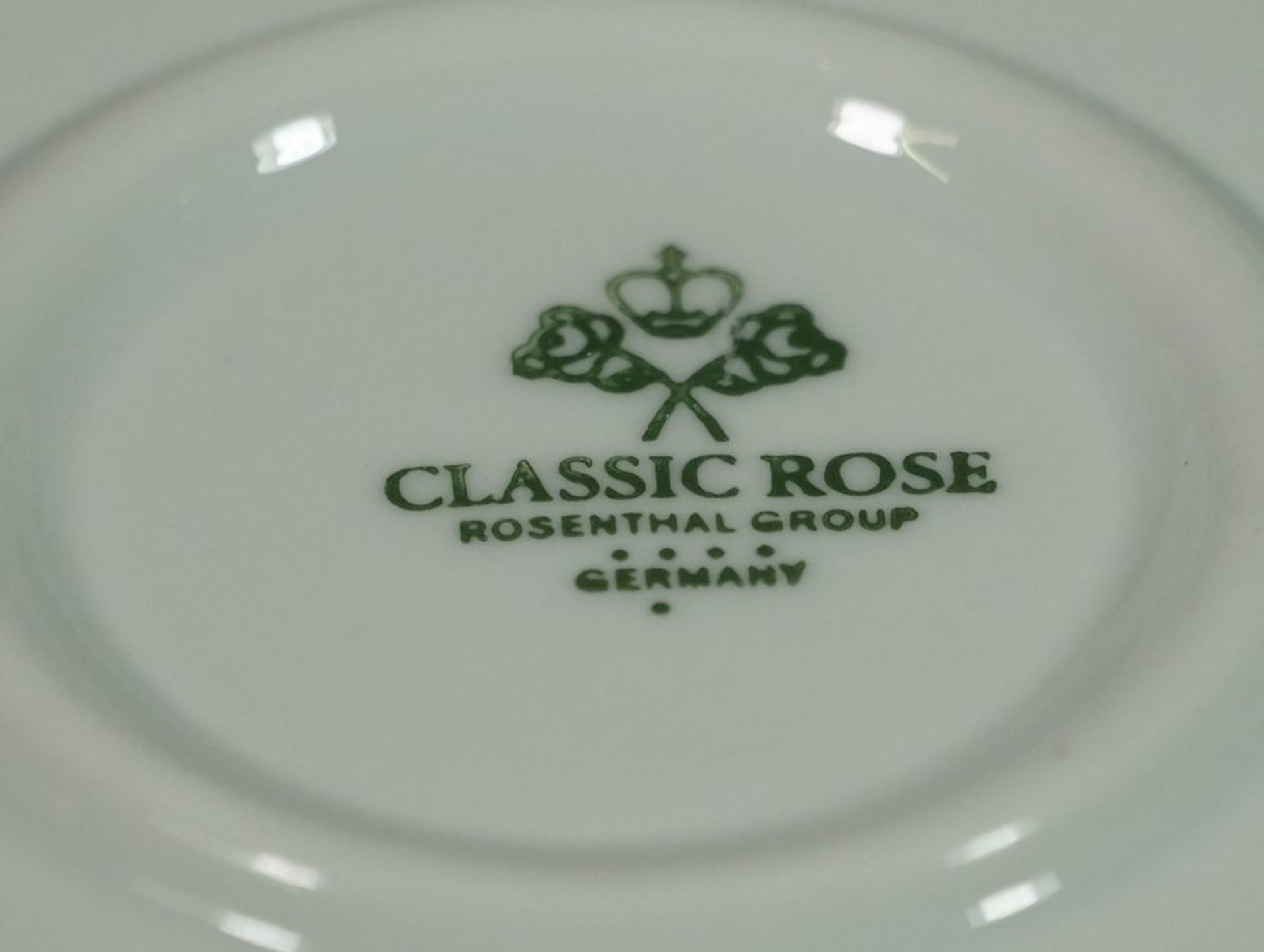 gr. Tortenplatte, Rosenthal classic-rose, Maria Weiß, 2. Wahl, orig. Karton, ca. D-31,5cm. - Bild 4 aus 6