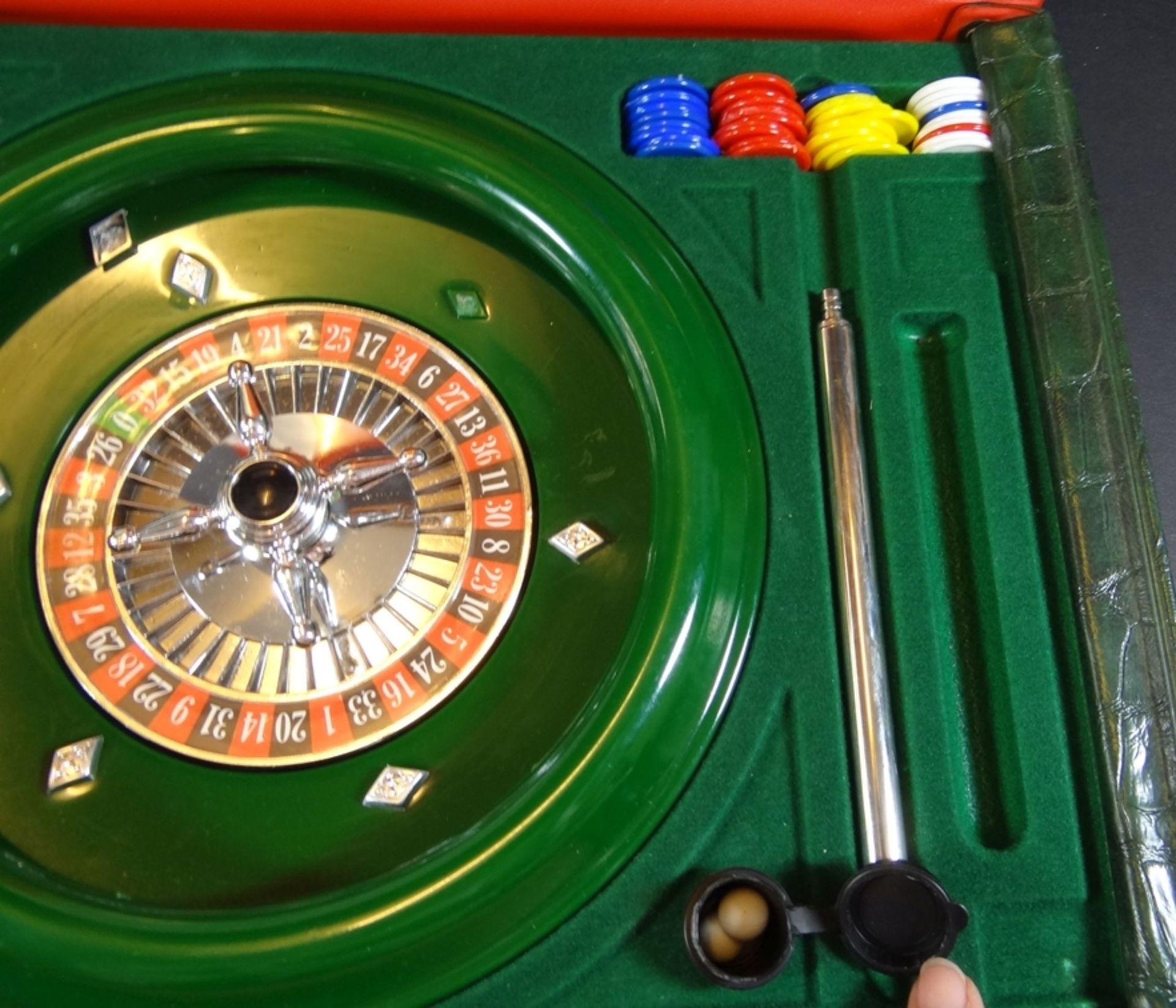 Roulette-Spiel in Koffer, 29x44 cm - Bild 3 aus 4