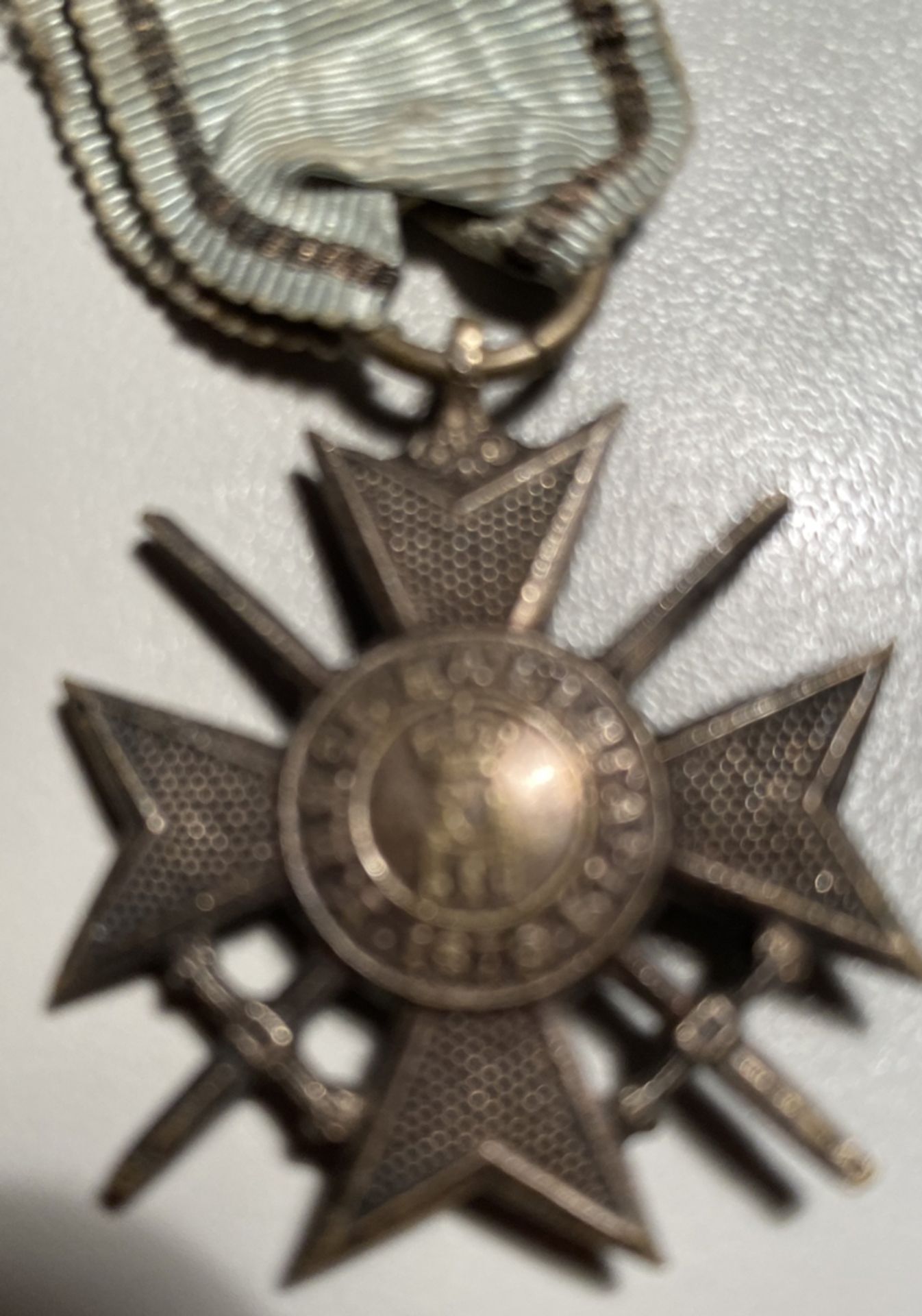 Verdienstkreuz mit Schwertern, 1915, Bulgarien, am Band - Bild 3 aus 3