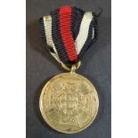 Medaille "Dem siegreichen Heere" 1870/71 am Band