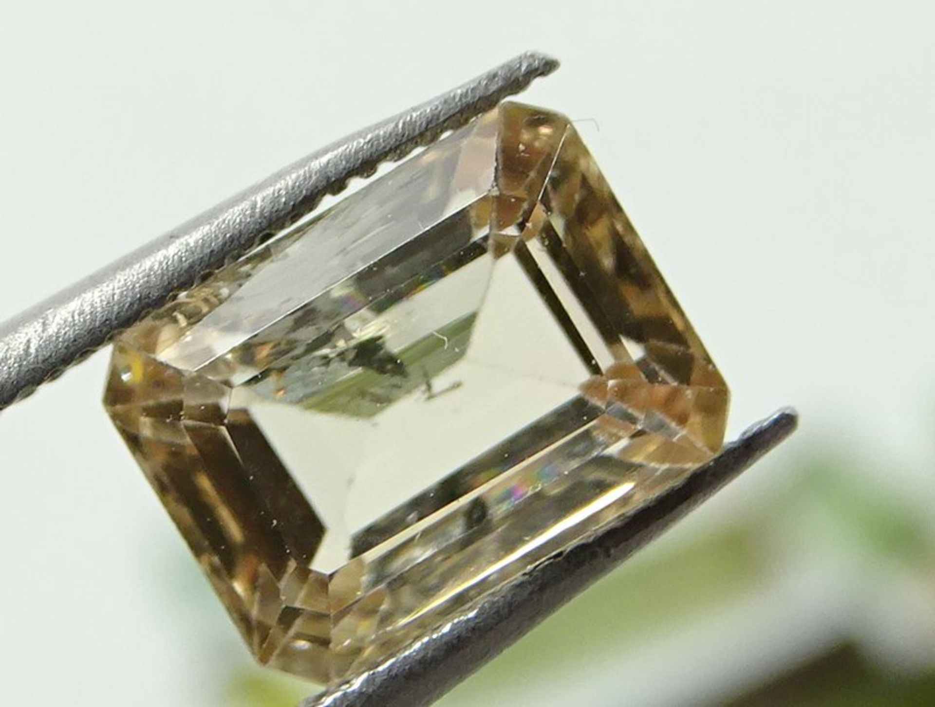 Konvolut Turmaline, 23,7 ct., meist Rechteckschliff - Bild 5 aus 5