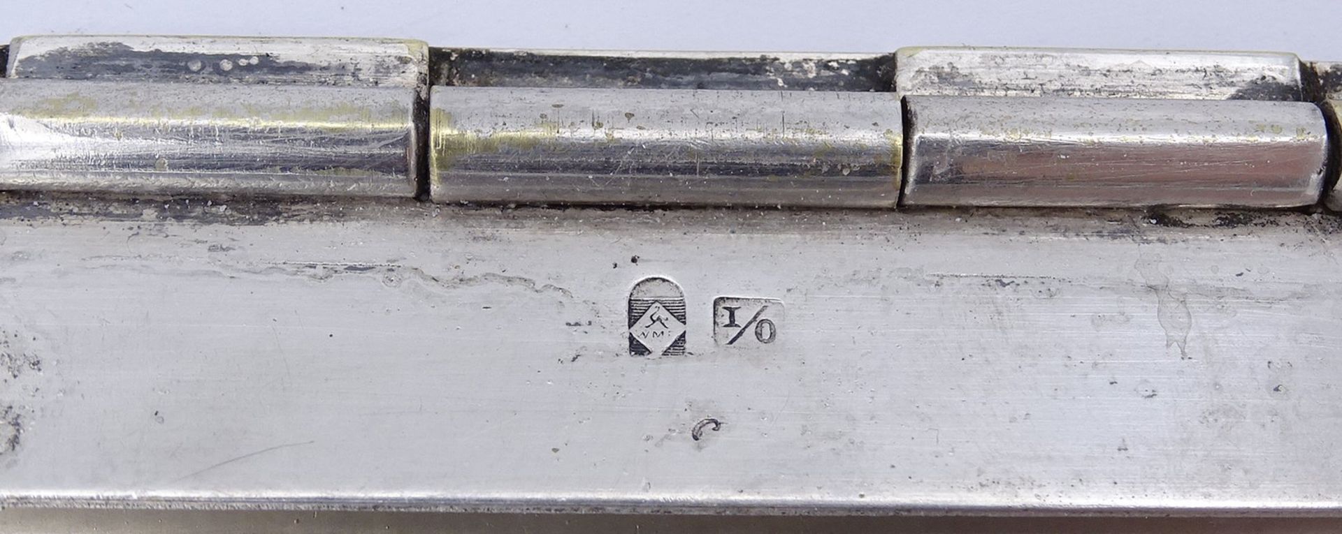 Loser Deckel WMF Straussenmarke, mittig Elfenbein Gemme, 10 x 11cm - Bild 6 aus 6