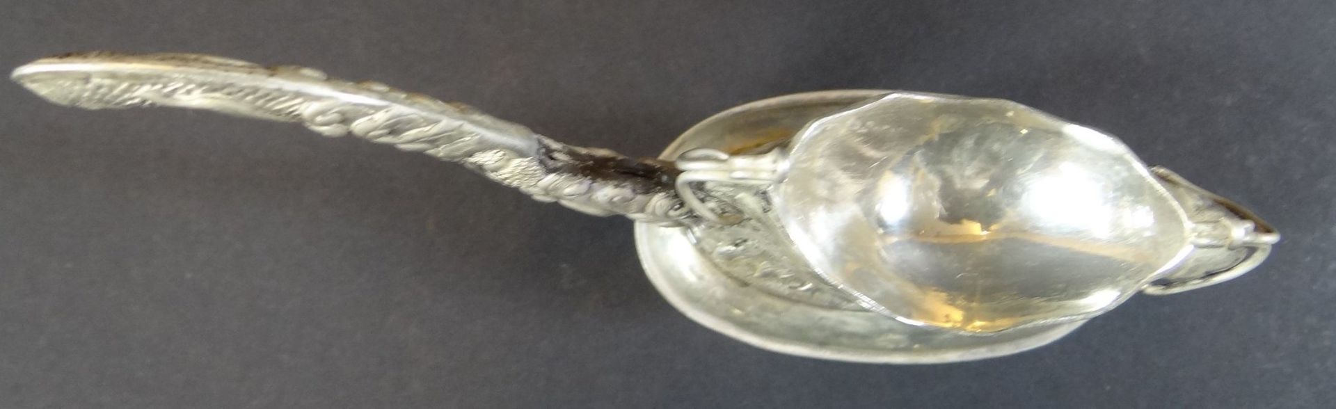 Gewürzschälchen ?, Silber-900-, Vietnam, H-8 cm, L-13 cm - Bild 3 aus 5