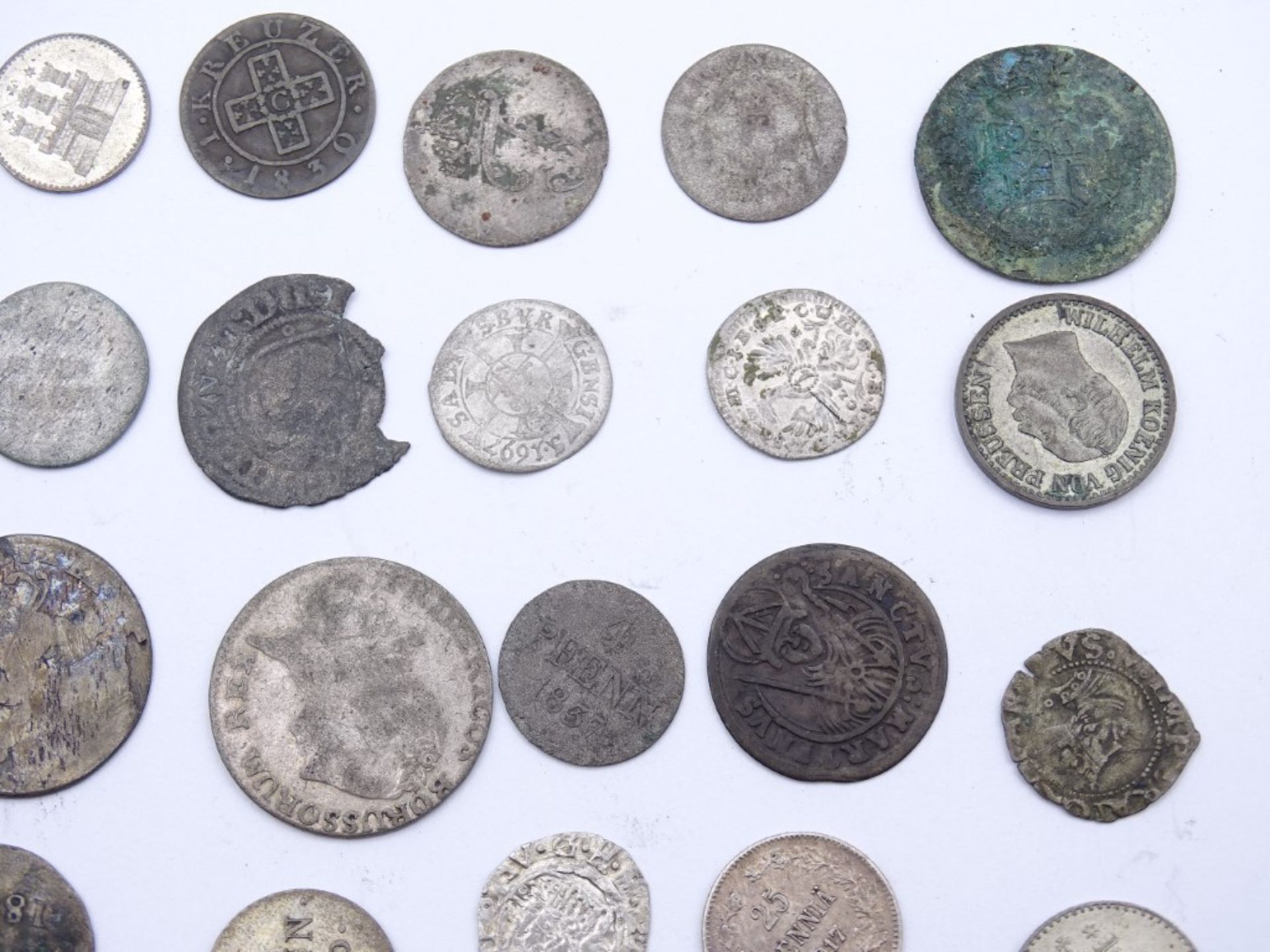 20x alte und antike Silber Kleinmünzen aus aller Welt, zus.25,22g. - Bild 8 aus 10