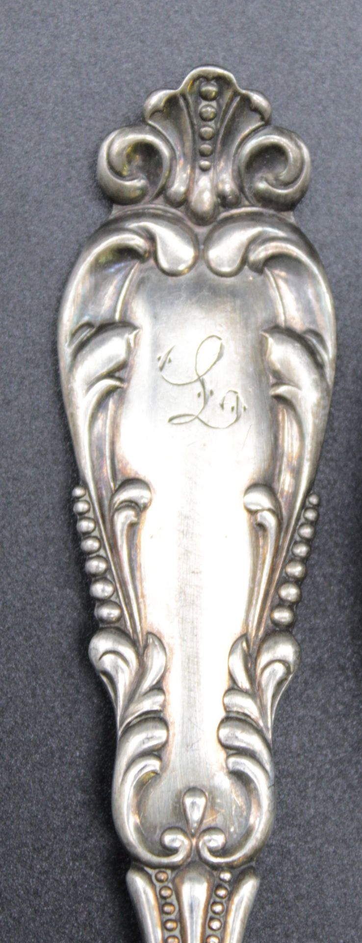 4x Ess-Löffel, Sterling Inlaid, Holmes & Edwards, England, L-20cm. - Bild 2 aus 5