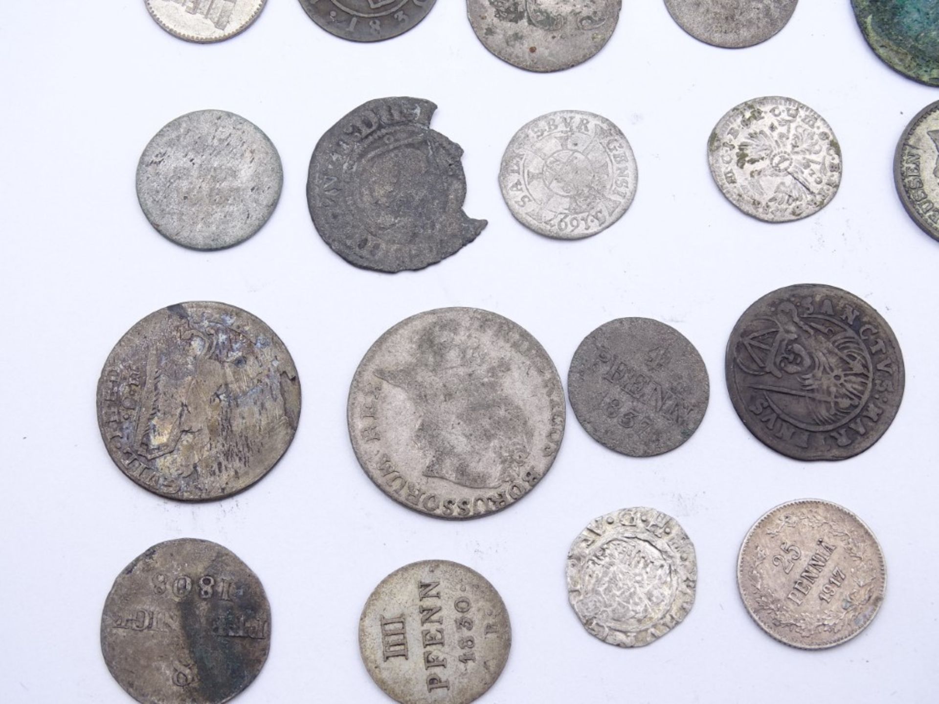 20x alte und antike Silber Kleinmünzen aus aller Welt, zus.25,22g. - Bild 10 aus 10