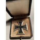 Eisernes Kreuz 1.Klasse in orig. Etui, Bundeswehr Ausführung (1957-er)